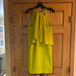 Trina Turk Elegant Yellow Sleeveless Dress